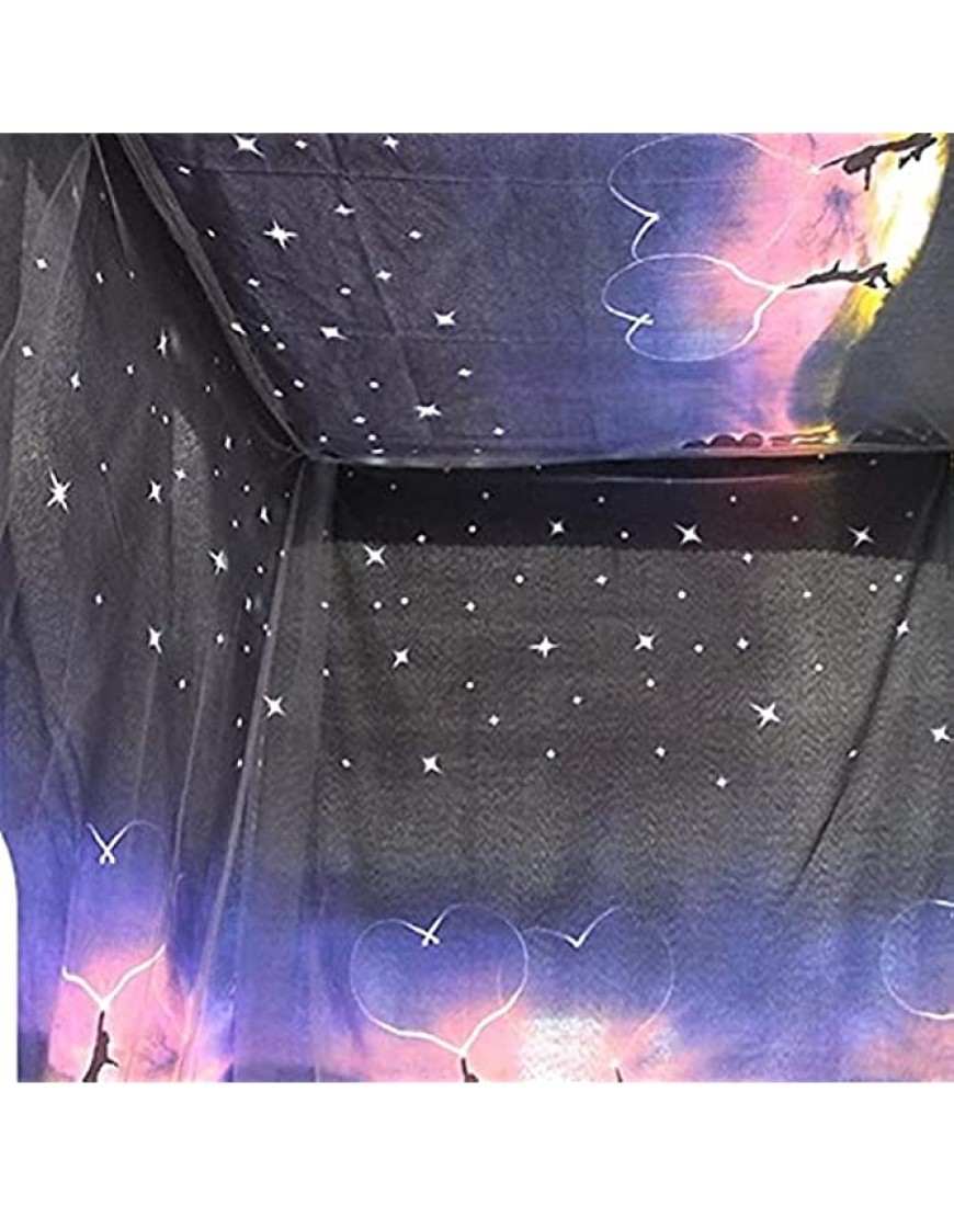 SHIJIE1701AA Moustiquaire de Lit Bande de Rideau de lit d'une pièce auvent Twoo-en-Un ombrage de la Toit et d'étudiant Respirant dortoir Ciel de Lit Color : 2 Size : 120X190X150cm - B1EM3LDBX
