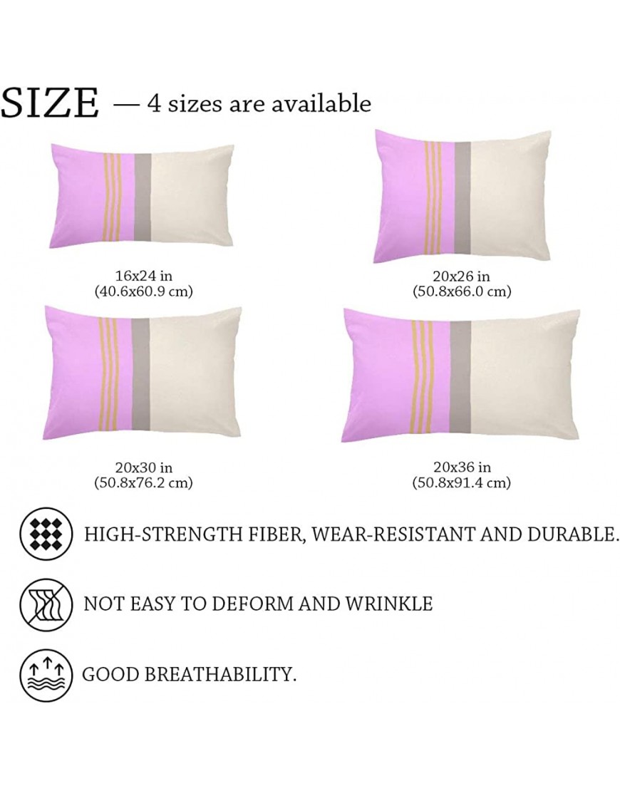 Chinese Style Retro Color Stripe Art Pattern Couch Pillow Covers 16x24in Standard Size - BWVHALIDD