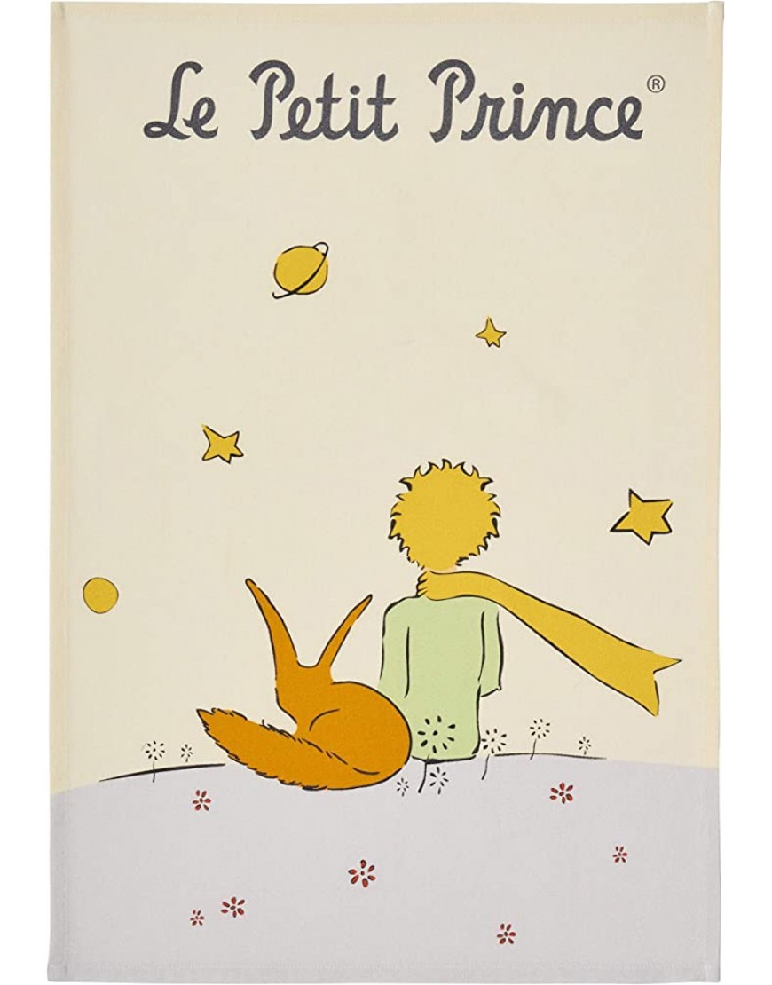 Torchon imprimé en Coton Le Petit Prince,Beige,50 x 75 cm - BNHV1UBYG