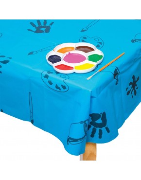 Baker Ross AC773 Nappe anti éclaboussure bleu Lot de 1 Fournitures d'art créatif pour enfants projets et bricolage pour enfants - B573VXMZB