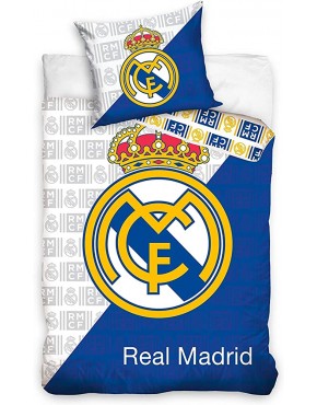 Real Madrid Housse DE Couette Real DE Madrid 140 X 200 cm taie 70x90 cm - BBJ1KNFHB